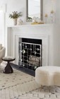 Jonathan Adler Green Globo Series Fireplace Screen  new