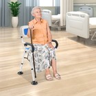 U-shape Seat Foldable Shower Chair Heavy Duty Adjustable Height Chair Home New