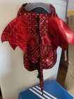 Vibrant Life Dragon Pet Costume Dog  5 Pcs Available  Red Black Halloween