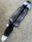 Mutation Ranch Fox 5  Fur Hide Pelt Leather Tanned Red Silver Platinum Cross Wow