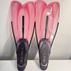 Cressi Agua Pink   Black Full Foot Fins Adult 39 40 5 5-6 5 Snorkeling   Diving