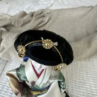 Vintage Japanese Oyama Doll Kimono Geisha Maiko Traditional Folk Craft Japan Fan