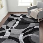 Rugshop Area Rugs Modern Contemporary Circles Abstract Rug New Living Room Rugs