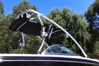 Reborn Wakeboard Flat Cargo Tower Bimini Pro1350 Black W black Canopy