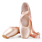 Professional Ballet Pointe Shoes Girls Ladies Ribbon Ballet Shoes Practice Dance