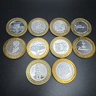 Vintage -las Vegas Casino  999 Silver  10 Gaming Tokens Lot Of 10 5oz 