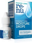 Renu Contact Lens Moisture Drops 0 27 Fl Oz 8 Ml - Pack Of 6