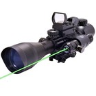 4-12x50 Rangefinder Reticle Scope Green Laser   Dot Sight 1x30 Red Green Dot Us