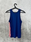 Vintage 1970s Olympic Games Stade Francais Adidas Ventex Thank Top Jersey Size M