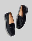 Madewell Nj255 Women s The Nye Penny Loafer In Leather True Black Size 8 M