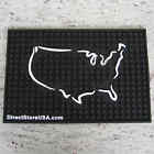 Professional-grade Rubber Kitchen Dish Drying Mat bar Service Mat hygienic 18x12