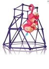 New   Authentic Wowwee Fingerlings Aimee Pink Interactive Monkey W  Jungle Gym