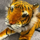 Melissa   Doug Bengal Tiger Plush Stuffed Animal Giant Orange Over 3ft Long