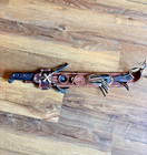 Vintage  Honduras Machete W  Leather Sheath   Decorative Tassels