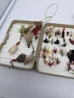 Lot Of Fly Fishing Flies In Case