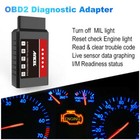Elm327 Car Engine Obd2 Scanner Bluetooth Code Reader Diagnostic Tool For Android