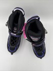 2pm Sports Unisex Adjustable Inline Skates Rollerblade Youth Med Pink purple blk