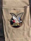 Ducks Unlimited Large Insulated Brown Canvas Cooler Bag With Shoulder Strap New