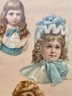 Lot Of Antique Victorian Die Cut Scraps Children And Babies
