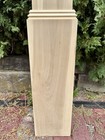 Large New Old Stock Victorian Style Solid Poplar   Pine Newel Post Architecture