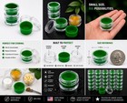 500 Bulk 5ml Concentrate Jars Silicone Lined - Empty Wax Balm Sample Containers