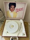 1984 Vintage Michael Jackson Vanity Fair Phonograph  Record Player