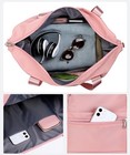 Expandable Gym Bag For Women Large Travel Duffel With Shoe Compartment Wet Pocke