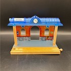 Imaginarium Station Signs Tracks People 20 Piece Set Wood Train Brio Thomas