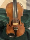 Antique Stradivarius Copy 4 4 Violin fiddle  Great Tone And Great Condition
