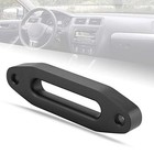  Hawse Style Winch Fairlead 6inch Aluminum Car Hawse Fairlead Black Winch Rope 