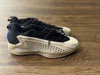 Adidas Men   s Basketball Low Top Lace-up Sneakers Black white blue Rubber