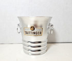Taittinger Champagne Bucket Made In France Handles French Reims Baby Split Size