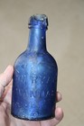 John Ryan Savannah Ga 1859 Xx Philadelphia Porter Beer Bottle Cobalt Blue