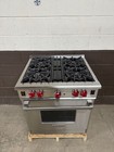 Wolf R304- 30  Professional Gas Range Oven 4 Burner Stainless
