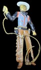 Rare  Vintage 1940 Cecil B Demille North West Mounted Police  Brooch