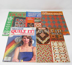 Vintage Mccall s Quilting Magazine Lot Of 5 Back Issues 1974 1976 1980 1984