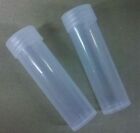 100 Duraclear Quarter Coin Tubes New - State National Park Silver 25c Storage