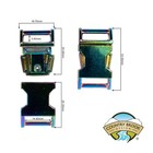 Country Brook Design   5 8 Inch Contoured Iridescent Rainbow Buckles  50 Pack