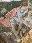Printed Needlepoint Canvas With Floss   Needle Unitas Pastorale 76x53 Cm