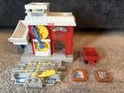 Geotrax Windmill  Factory And Barrel Loader Building Play Sets  With Accessories