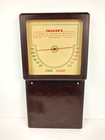 Vintage 14  Brown   Bigelow Bakelite Thermometer Frasier s Plumbing Co - Working
