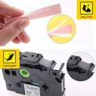 2pk Compatible With Brother Tz 221 231 241 251 Label Tape P-touch Printer 6-24mm