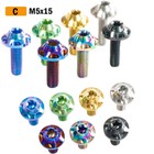 M5x15 M6x15 20 M8x 20 25mm Titanium Disc Brake Rotor Screws Ti Screws