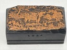 Lot Of 6 Wood And Metal Letterpress Printing Blocks Caslon Vintage To Antique