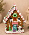 Charming Lighted Gingerbread House Christmas Home Decor Nwt