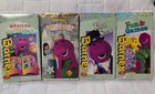 Lot 4 Barney Vhs Video Tapes  Classic Collection Fun games  Talent Show  Musical