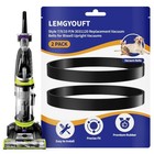 Replacement Vacuum Belts For Bissell Powerforce  Helix  Cleanview - 2 Pack