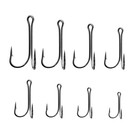 30 Classic Double Fishing Hook Carbon Steel Durable Toad Frog Hook 9908 2 0-4 0