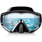 Anti-fog Scuba Diving Goggles And Snorkel Professional Snorkeling Swim Mask