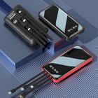 Power Bank Portable External Battery Backup Charger Fast Charging 4usb 900000mah